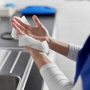 secador de mãos e possíveis contaminações