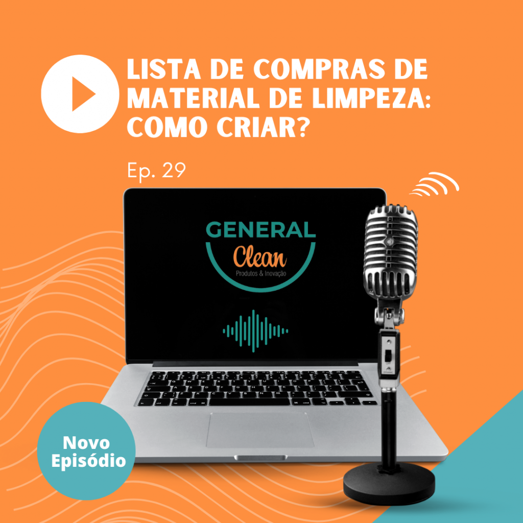 lista de compras de material limpeza
